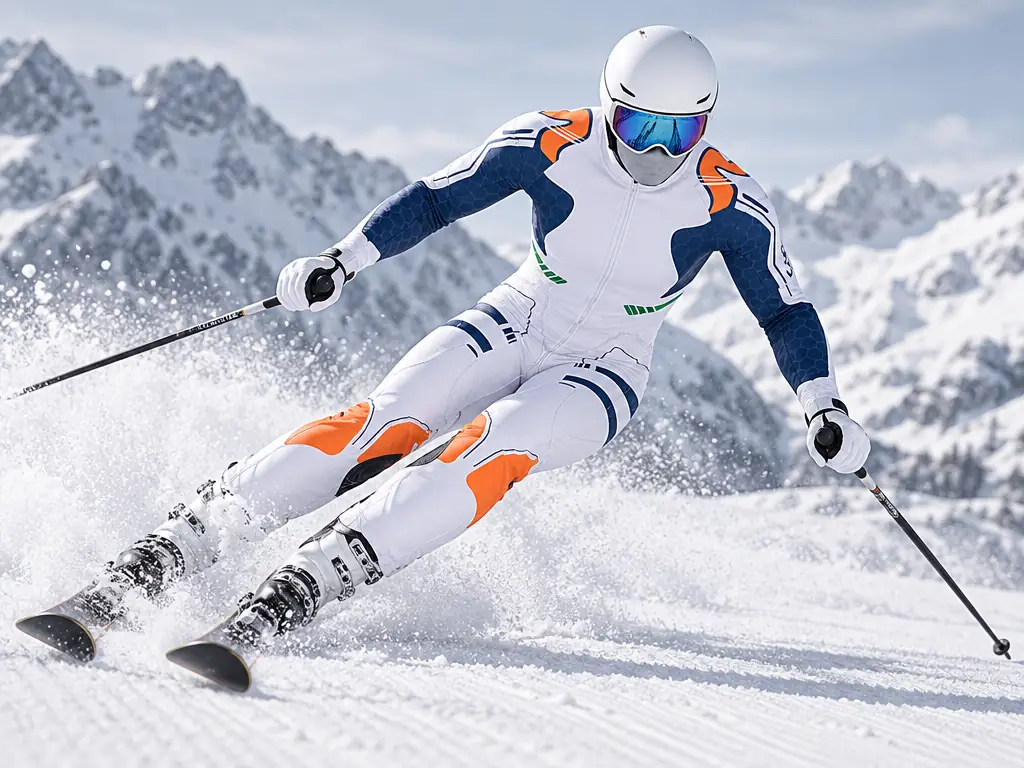 滑雪 Skiing